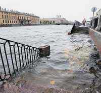 Санкт-Петербург уходит под воду в 302 раз