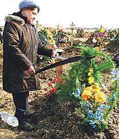 Женщина вернулась из гостей на свои поминки